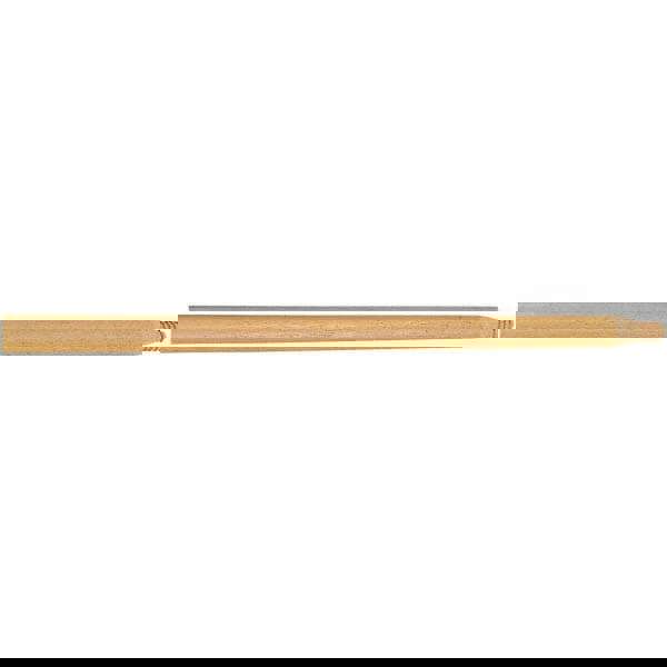 Wood Threaded-Tip Broom/Sweep Handle, 0.94